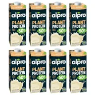 Napoje roślinne - Alpro Napój sojowy wysokobiałkowy Waniliowy zestaw 8 x 1 l - miniaturka - grafika 1