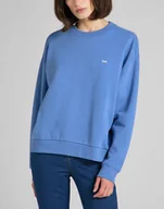 Bluzy damskie - Lee Crew Sws Damska Bluza Klasyczna Blue Yonder L53Lrysv-L - miniaturka - grafika 1