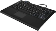 Klawiatury - KeySonic KSK-3210ELU (DE) klawiatura USB QWERTZ Niemiecki Czarny 60961 - miniaturka - grafika 1