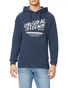 Blend Męska bluza z kapturem, 194024_dress Blues, S - Bluzy męskie - miniaturka - grafika 1