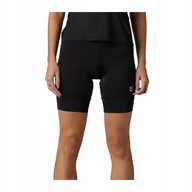 Spodenki rowerowe - Spodenki rowerowe damskie Fox Lady Tecbase Liner Black czarny - miniaturka - grafika 1