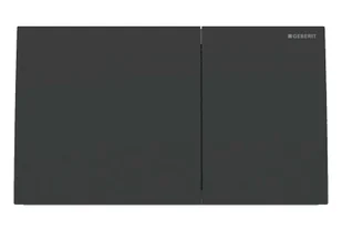Geberit Sigma70 - Sterowanie spłukiwaniem, łatwe do czyszczenia, czarny mat 115.622.14.1 - Przyciski spłukujące - miniaturka - grafika 1