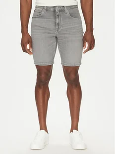 Tommy Hilfiger Szorty jeansowe Brooklyn MW0MW39222 Szary Slim Fit - Spodenki męskie - miniaturka - grafika 1
