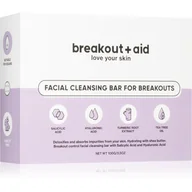 Mydła - Clean Breakout + aid Czyszczeniemydło dla skóry problematycznej z kwasem salicylowym Facial sing Bar For Breakouts - miniaturka - grafika 1