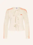 Bluzki damskie - Adidas Originals Bluzka Summer Glow Blouse beige - miniaturka - grafika 1