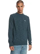 Bluzy męskie - Quiksilver bluza męska niebieska xl - miniaturka - grafika 1