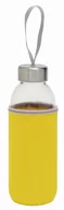 Shakery i bidony sportowe - Szklana butelka TAKE WELL, transparentny, żółty - miniaturka - grafika 1