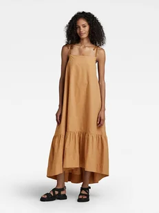 G-Star Sukienka w kolorze beżowym - Sukienki - miniaturka - grafika 1