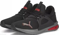 Buty sportowe męskie - Buty Męskie Puma Enzo Evo Soft Czarne Rozm. 43 - miniaturka - grafika 1