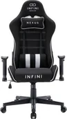 Fotele gamingowe - Fotel zenga.pl Fotel Gamingowy INFINI NEXUS z regulacja podłokietników i oparcia, obszywany tkaniną - miniaturka - grafika 1
