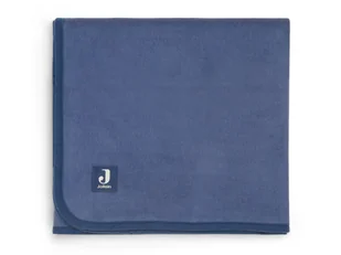 Kocyk Bawełniany Jollein 100 X 150 Cm Jeans Blue - Koce i narzuty dla dzieci - miniaturka - grafika 1