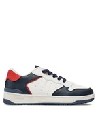 Buty dla chłopców - Geox Sneakersy J Washiba Boy J45LQB 05411 C0899 D Biały - miniaturka - grafika 1