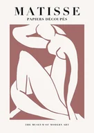 Podkładki pod mysz - PODKŁADKA POD MYSZ Nadruk 22x18 cm Henri Matisse Red Women Kobieta Prezent - miniaturka - grafika 1