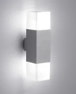 Lampy ścienne - Trio Leuchten Nowoczesna kwadratowa lampa ścienna stal zawiera LED - Hudson - miniaturka - grafika 1