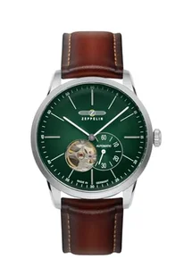 Zegarek Zeppelin Automatyczny zegarek 8364-4, zielony - Zegarki męskie - miniaturka - grafika 1