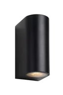 Lampy ogrodowe - Lucide LUCIDE / Delighting poland Sp. z o.o. LUCIDE ZORA LED LAMPA śCIENNA KINKIET ZEWNĘTRZNY 2X5W GU10 LED 230V IP44 CZARNY 22861/10/30 - miniaturka - grafika 1