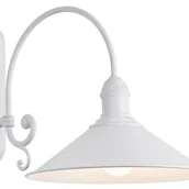 Lampy ścienne - Argon Kinkiet OPRAWA ścienna ERBA 632 1pł Biały - miniaturka - grafika 1