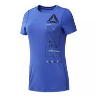 Koszulki sportowe damskie - Koszulka sportowa damska Reebok Activchill Graphic Tee - miniaturka - grafika 1