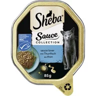 Mokra karma dla kotów - Sheba Sauce Collection Sauce Lover 22 x 85 g Tuńczyk MSC - miniaturka - grafika 1