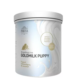 Pokusa GOLDMILK Puppy 500g - Suplementy i witaminy dla psów - miniaturka - grafika 1