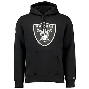 New Era Męska bluza z kapturem z logo drużyny Okland Raiders, czarna, XXL 11073758 - Bluzy męskie - miniaturka - grafika 1