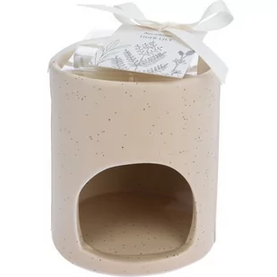 Kominek zapachowy z woskiem Lilia tygrysia,  9 x 10 cm - Świece - miniaturka - grafika 1