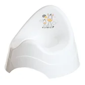 Nocniki - MALTEX Nocnik z pozytywk Zebra biay - miniaturka - grafika 1