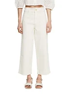 Spodnie damskie - edc by ESPRIT Spodnie damskie, 110/Off White, 31W / 26L - miniaturka - grafika 1