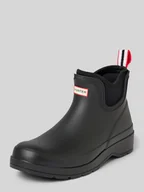 Kozaki damskie - Buty chelsea z pętelką - miniaturka - grafika 1