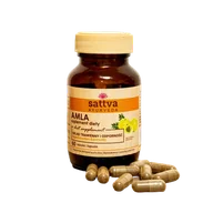 Odchudzanie i oczyszczanie - Sattva Ayurveda Amla Ekstrakt Kapsułki - miniaturka - grafika 1