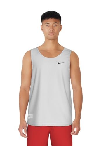 Nike Swim Mesh Tank Top White