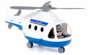 Samoloty i helikoptery - Śmigłowiec Policyjny 26 Cm Z Figurką Polesie - miniaturka - grafika 1