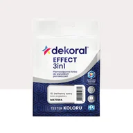 Farby wewnętrzne - Dekoral Tester  farby Effect 3w1 Delikatny szary 40 ml - miniaturka - grafika 1