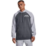 Bluzy sportowe męskie - Bluza męska Under Armour Rival WM Colorblock HD - miniaturka - grafika 1