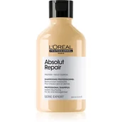 Szampony do włosów - Loreal Absolut Repair Szampon regenerujący włosy 300 ml - miniaturka - grafika 1