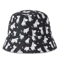 Czapki dla dzieci - Kapelusz Reima Bucket Moomin Svalka 5300268A Black - miniaturka - grafika 1