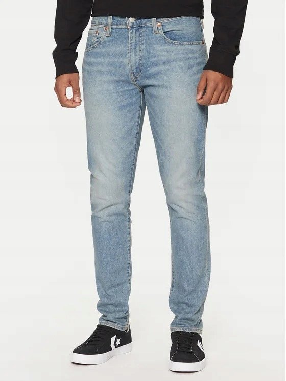 LEVI'S JEANSOWE SPODNIE MĘSKIE PROSTE ZAMEK 38/34 17AA