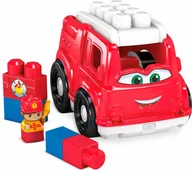 Klocki - Mega Blocks Pojazd wóz strażacki Gcx09 - miniaturka - grafika 1