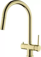 Baterie kuchenne - Bateria stojąca BLUE WATER Cyrus Złoty - miniaturka - grafika 1