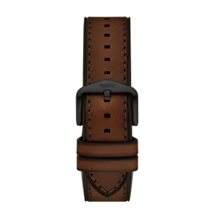 Brązowy pasek do zegarka / smartwatcha Fossil Everett 18 mm FS6108 ★ % SALE % ★ Kup teraz, zapłać za 30 dni GRATIS WYSYŁKA ZWROT DO 365 DNI - Akcesoria do zegarków - miniaturka - grafika 1