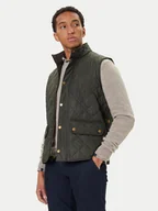 Kamizelki męskie - Barbour Bezrękawnik MGI0245GN71 Zielony Regular Fit - miniaturka - grafika 1