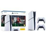 Konsole Playstation - Sony PlayStation 5 Slim E Chassis PS5 1TB z napędem EA SPORTS FC 26 Bundle + Dodatkowy Pad - miniaturka - grafika 1