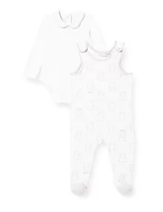 chicco Zestaw piżamy Baby Completino Con Body Manica Lunga E Tutina Senza Maniche, Bianco, 9 miesi?cy - Piżamy chłopięce - miniaturka - grafika 1