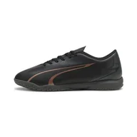 Piłka nożna - PUMA Buty piłkarskie Ultra Play It unisex, Puma Czarna miedź róża, 46.5 EU - miniaturka - grafika 1