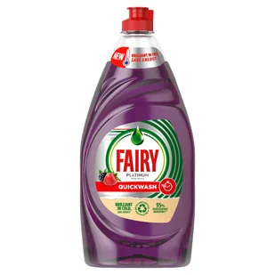 Fairy Płyn do mycia naczyń Liquid Platinum Quick Wash Wild Berry 820 ml - Płyny do naczyń - miniaturka - grafika 1
