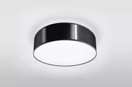 Lampy sufitowe - Sollux Lighting Plafon ARENA 35 czarna - miniaturka - grafika 1