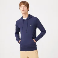 Bluzy męskie - Lacoste męska bluza z kapturem z dżerseju bawełnianego - miniaturka - grafika 1