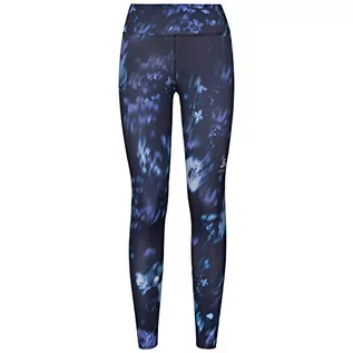 Legginsy - ODLO Long Element Light AOP spodnie damskie, wielokolorowa, s - grafika 1