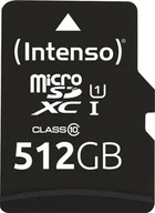 Karty pamięci - Karta Intenso Intenso microSD 512GB UHS-I Perf CL10| Performance Klasa 10 - miniaturka - grafika 1