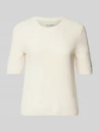 Swetry damskie - Sweter o kroju regular fit z mieszanki bawełny - miniaturka - grafika 1